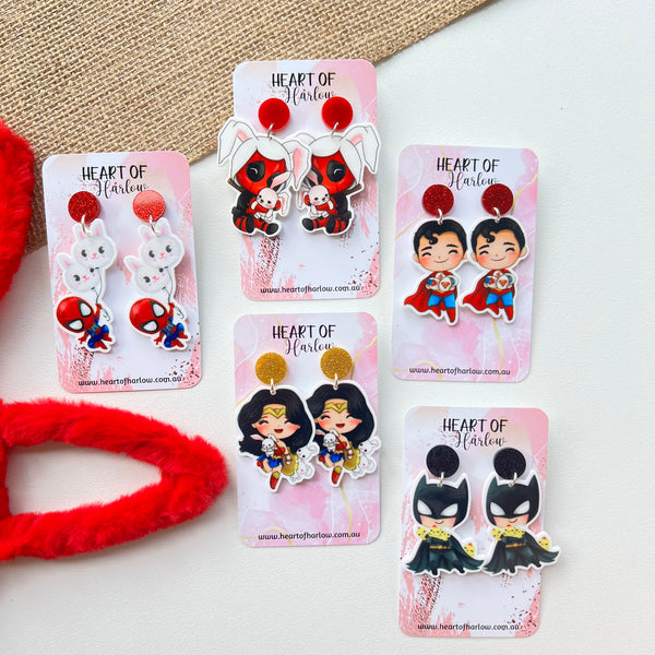 Dpool Easter Dangle Earrings