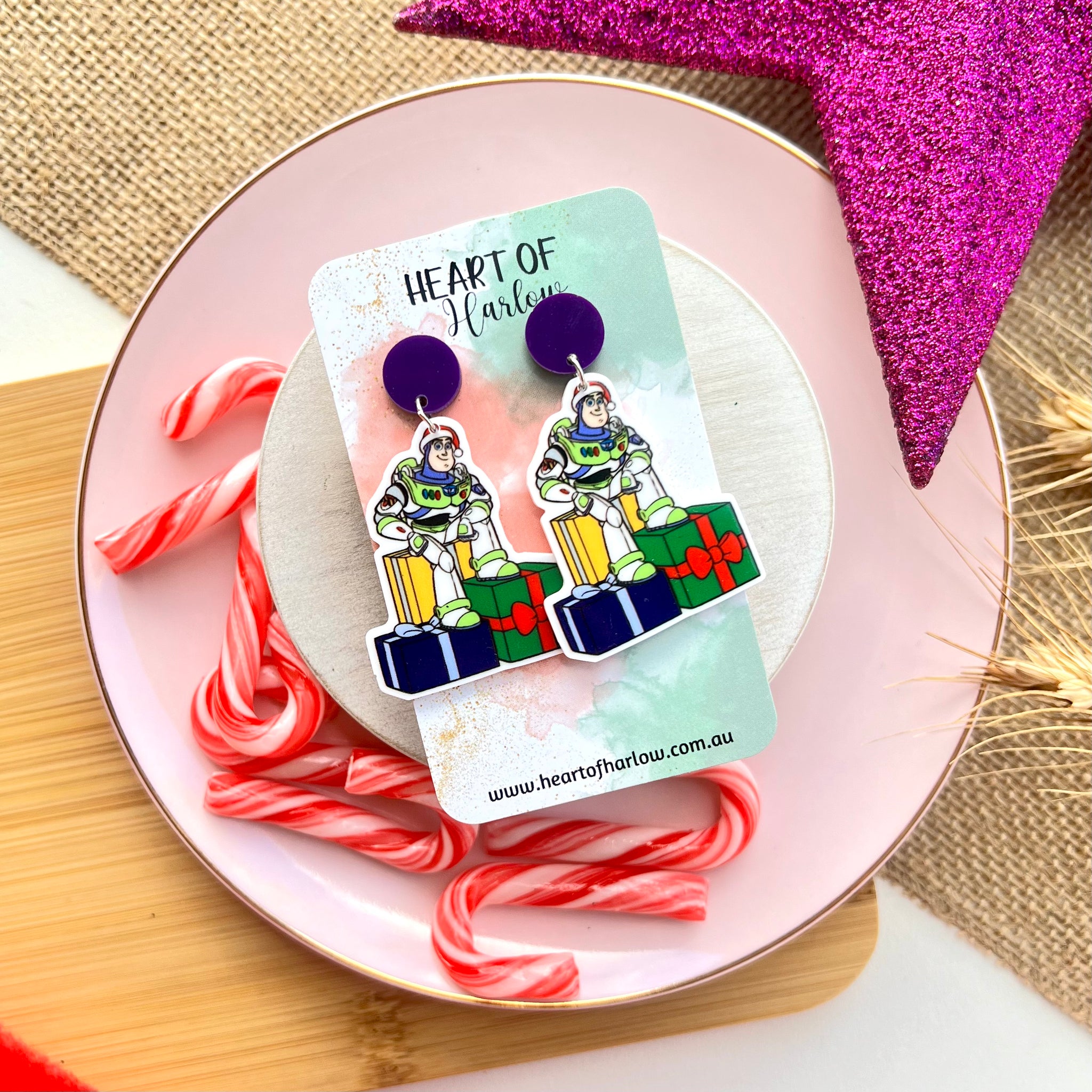 Present Buzz Dangle Earrings