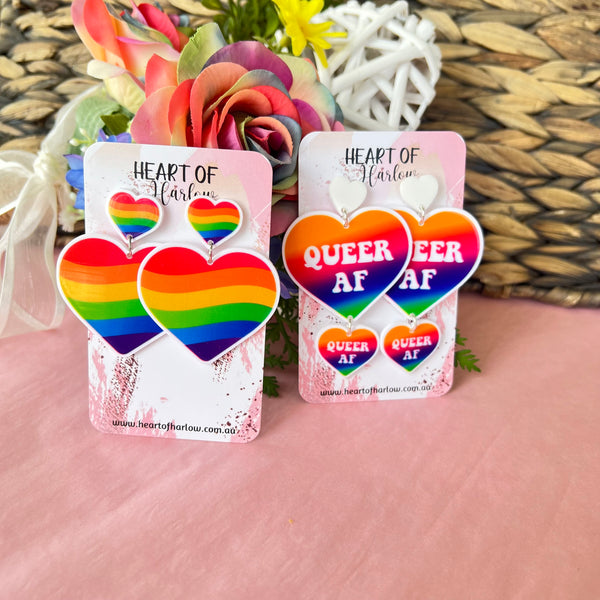 Queer AF Dangle Earrings