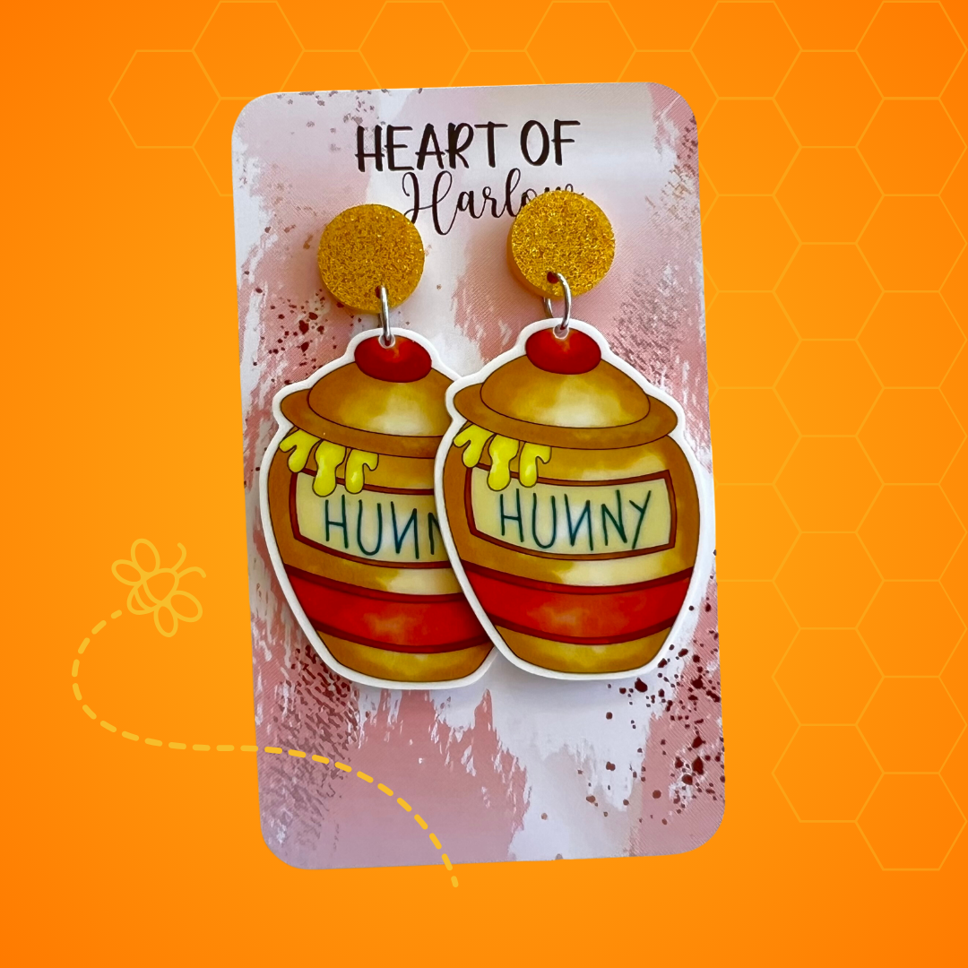 Hunny Pot Dangle Earrings