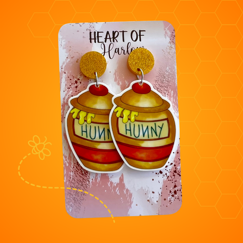Hunny Pot Dangle Earrings