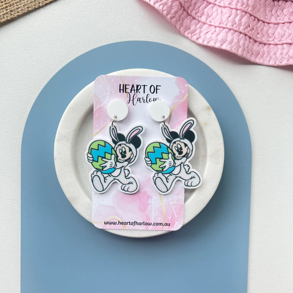 Easter MMouse Dangle Earrings