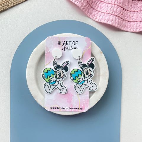 Easter MMouse Dangle Earrings