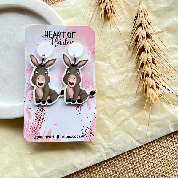 Donkey Dangle Earrings