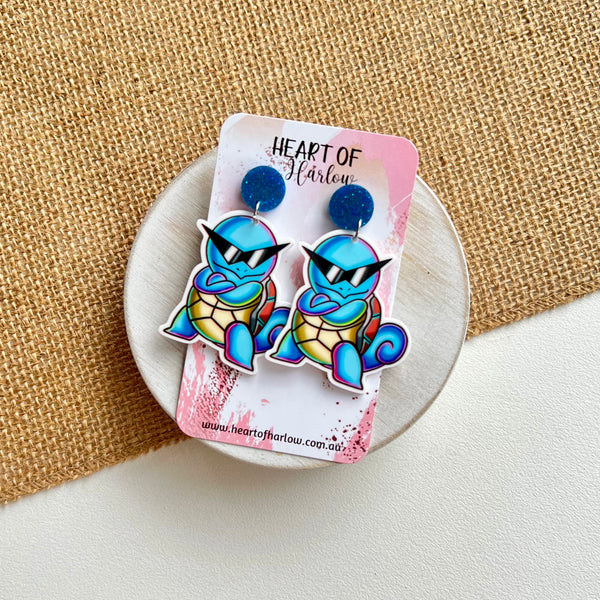 Pocket Pals Water Sunnies Dangle Earrings
