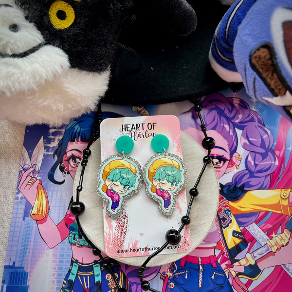 Baby Boy Dangle Earrings