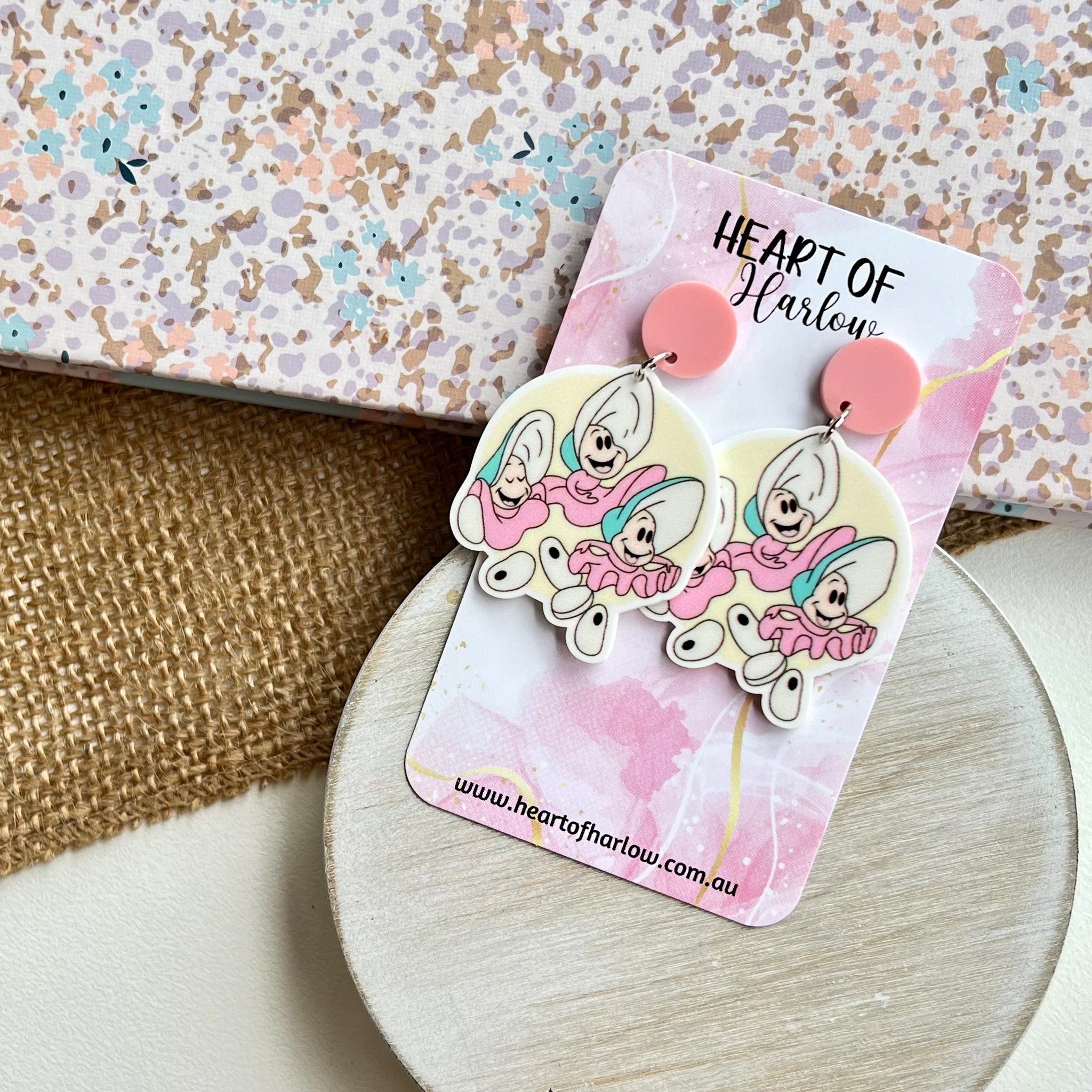 The Walrus & The Carpenter Dangle Earrings
