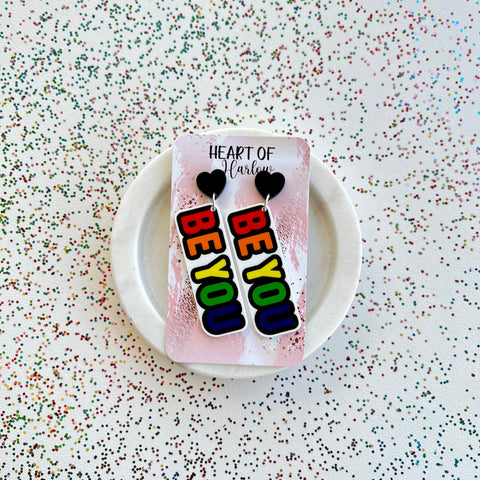 BE YOU Dangle Earrings