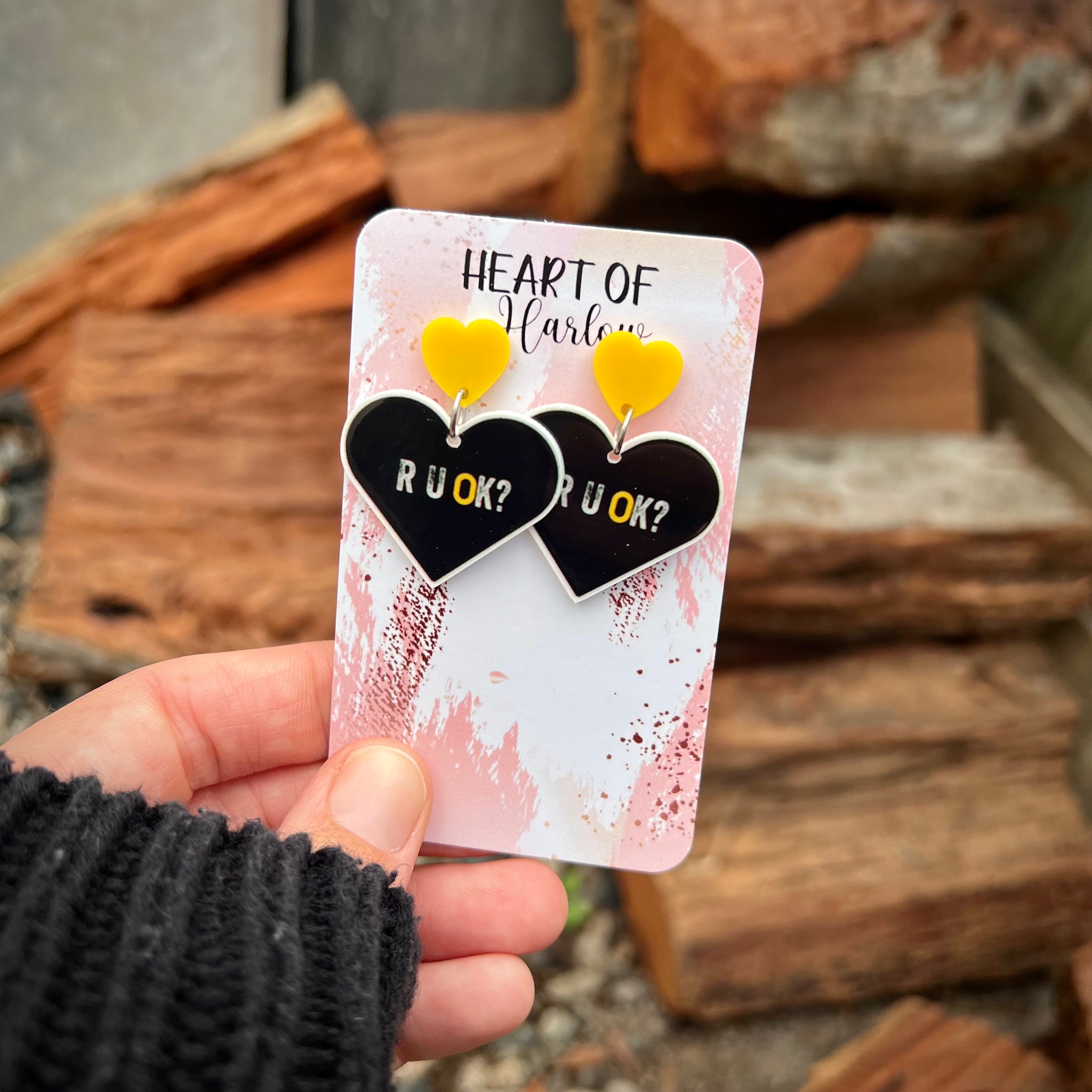 RUOK? Dangle Earrings