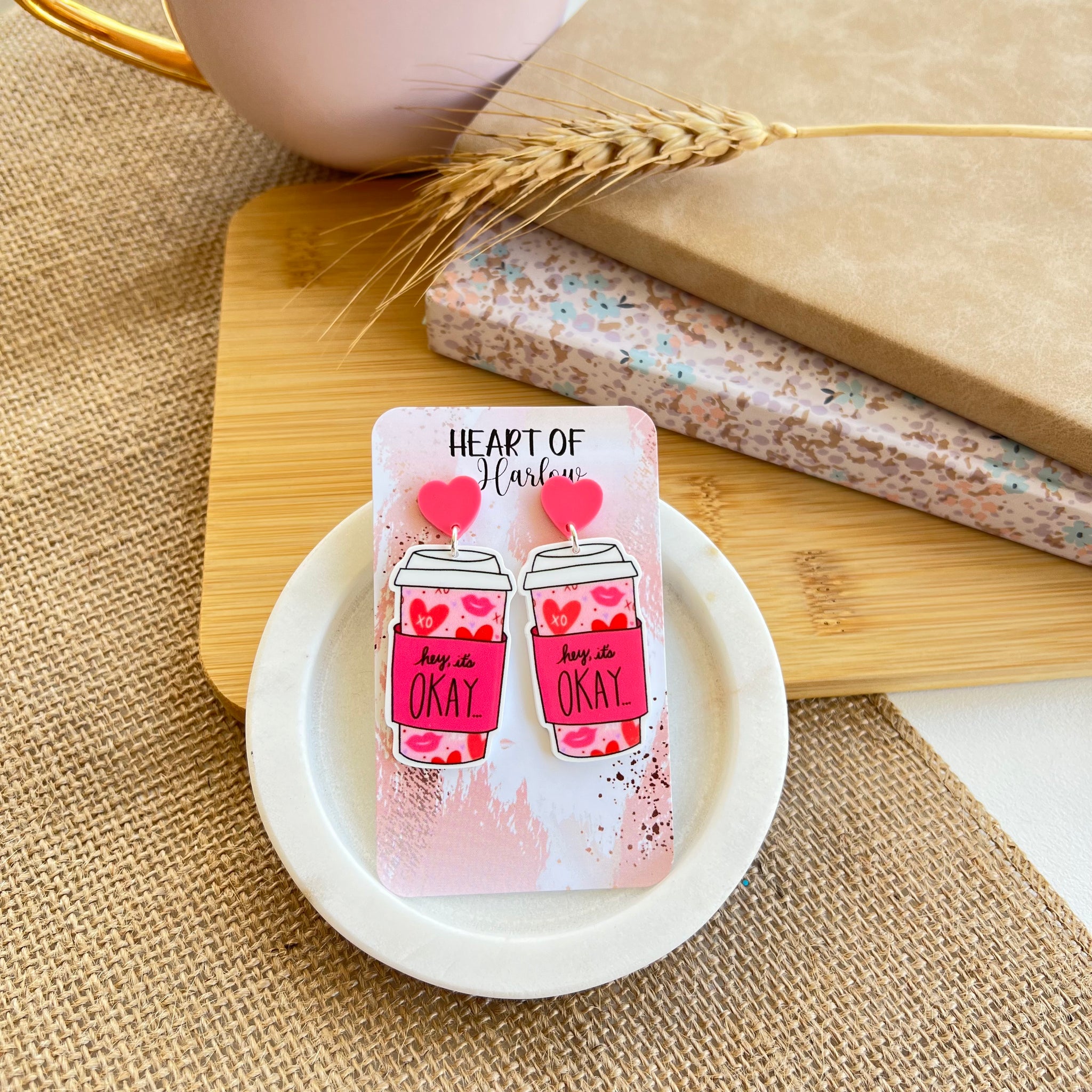 Hey, it's Okay... Dangle Earrings