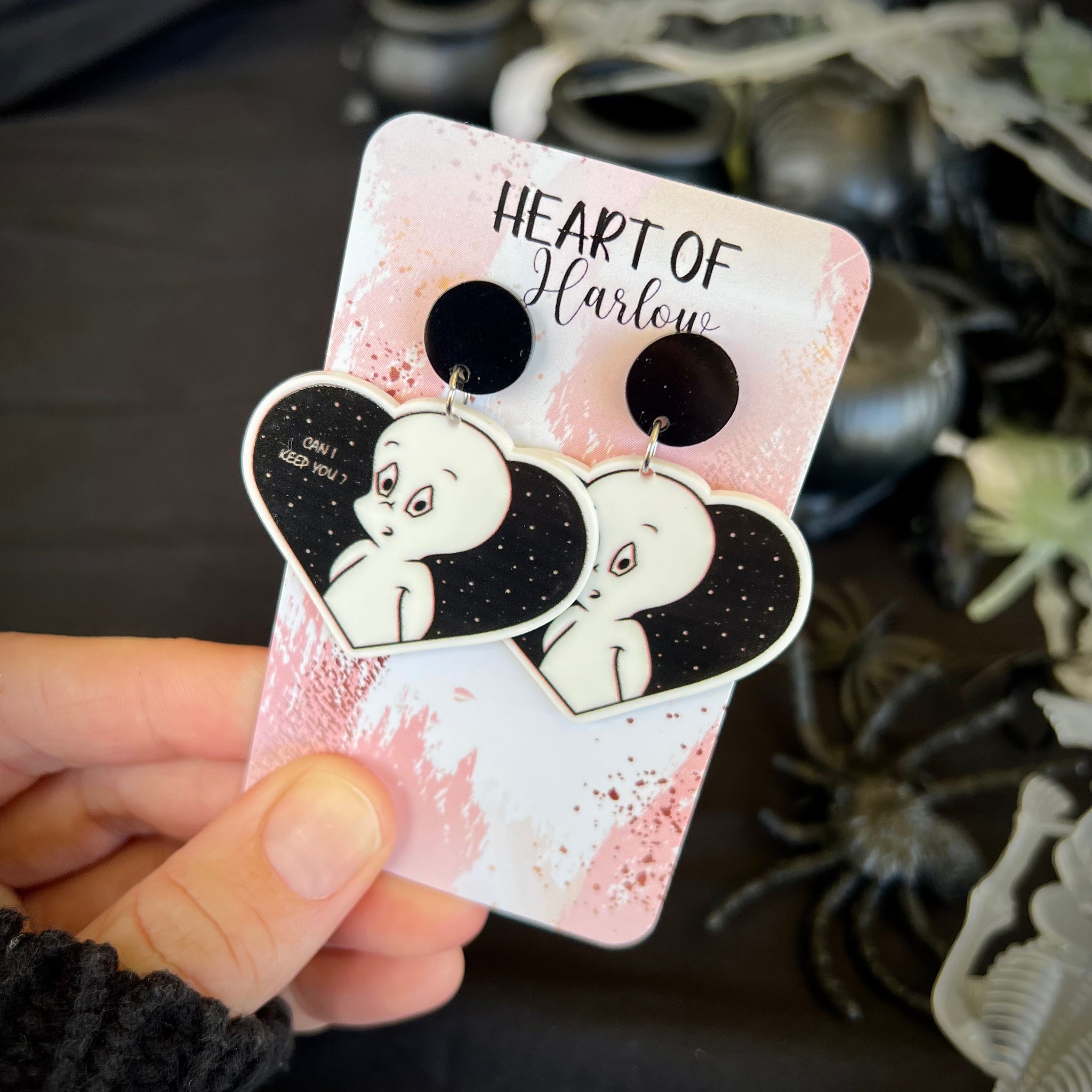 Casper, Can I Keep You? Dangle Earrings