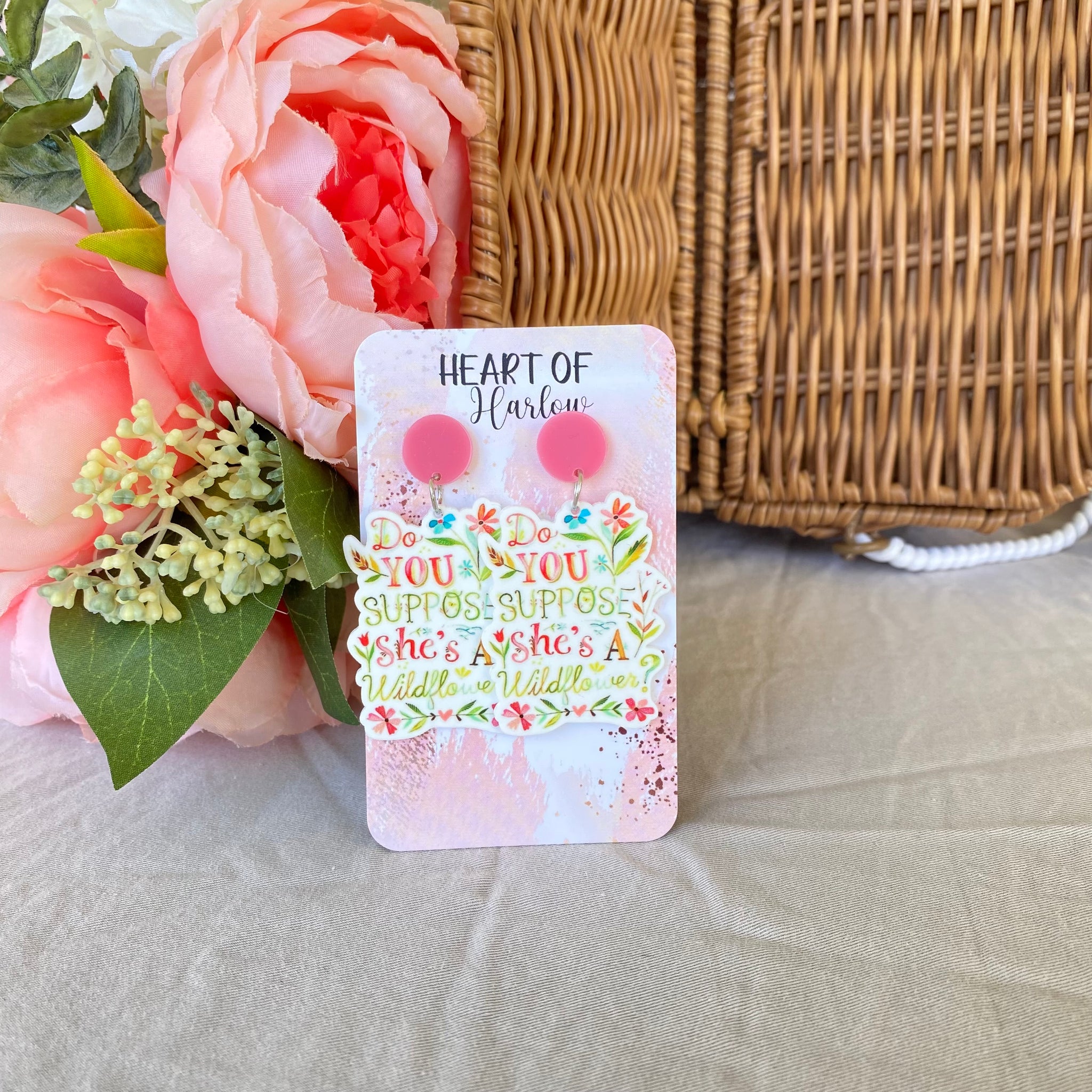 Wildflower Dangle Earrings