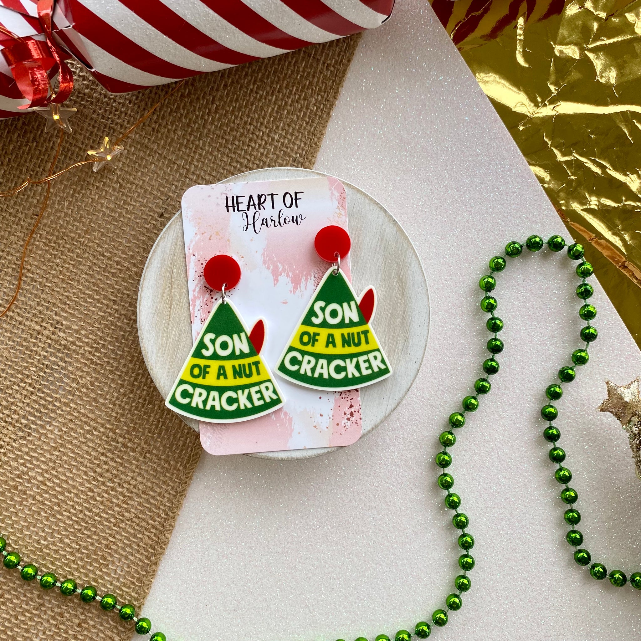 Son of a... Dangle Earrings