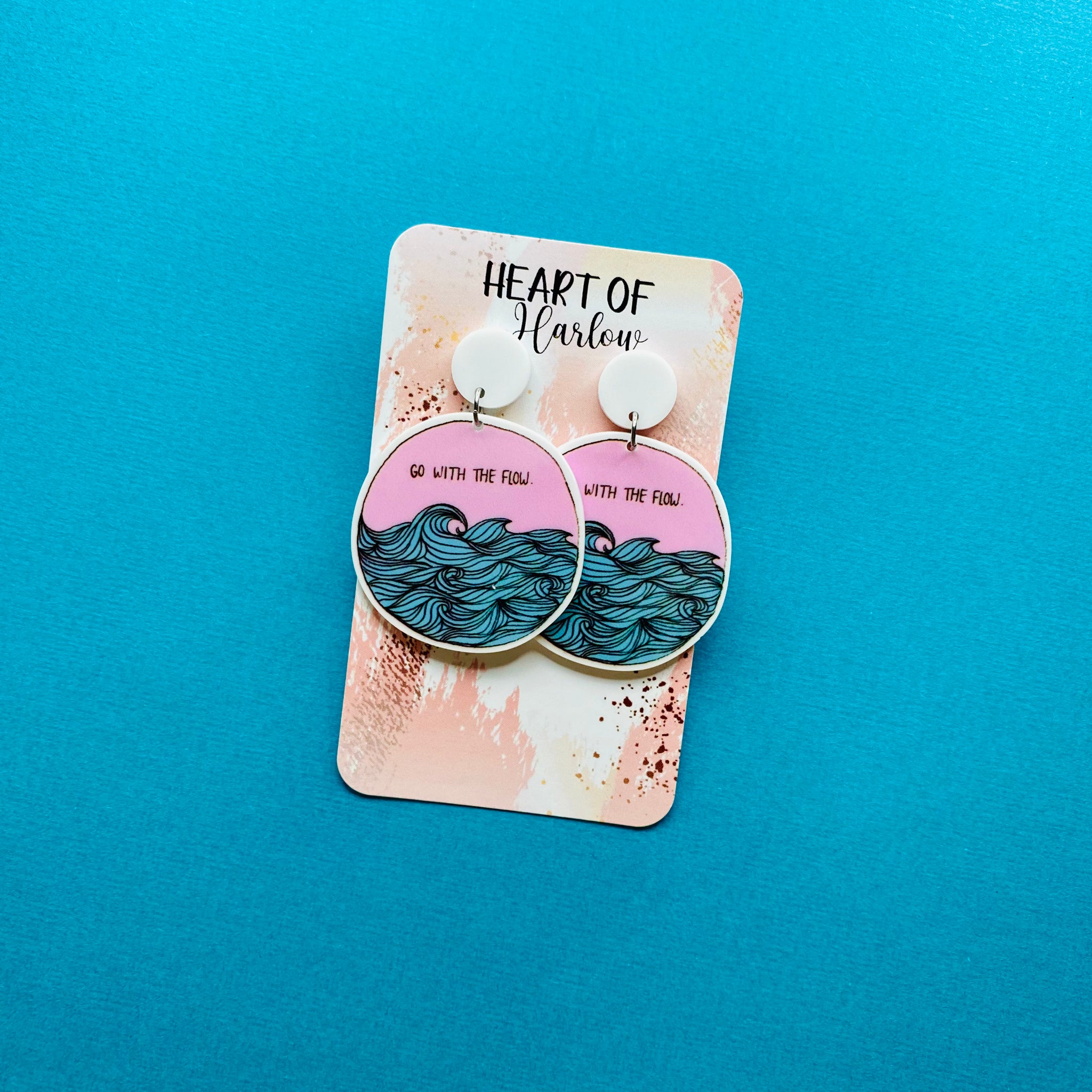 Go With The Flow Dangle Earrings