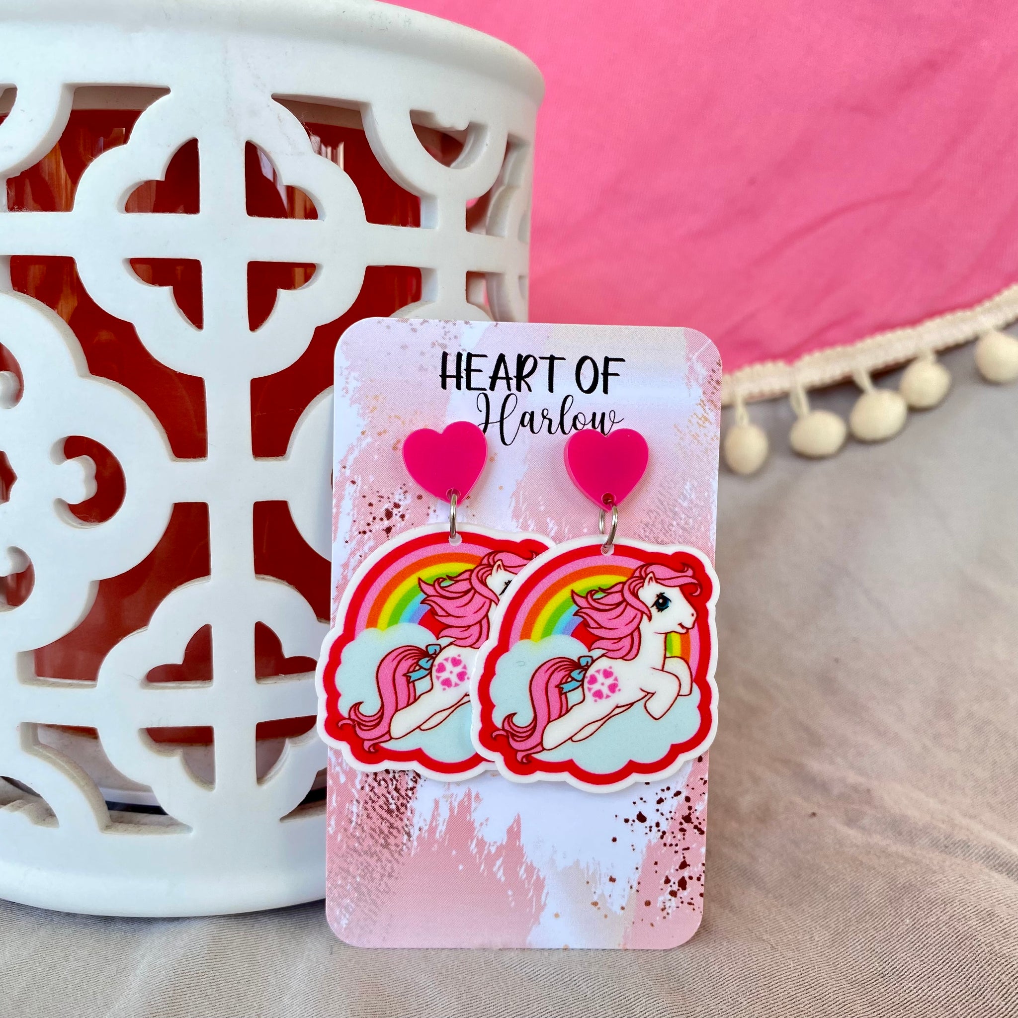 My Little Pony Dangle Earrings