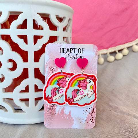 My Little Pony Dangle Earrings