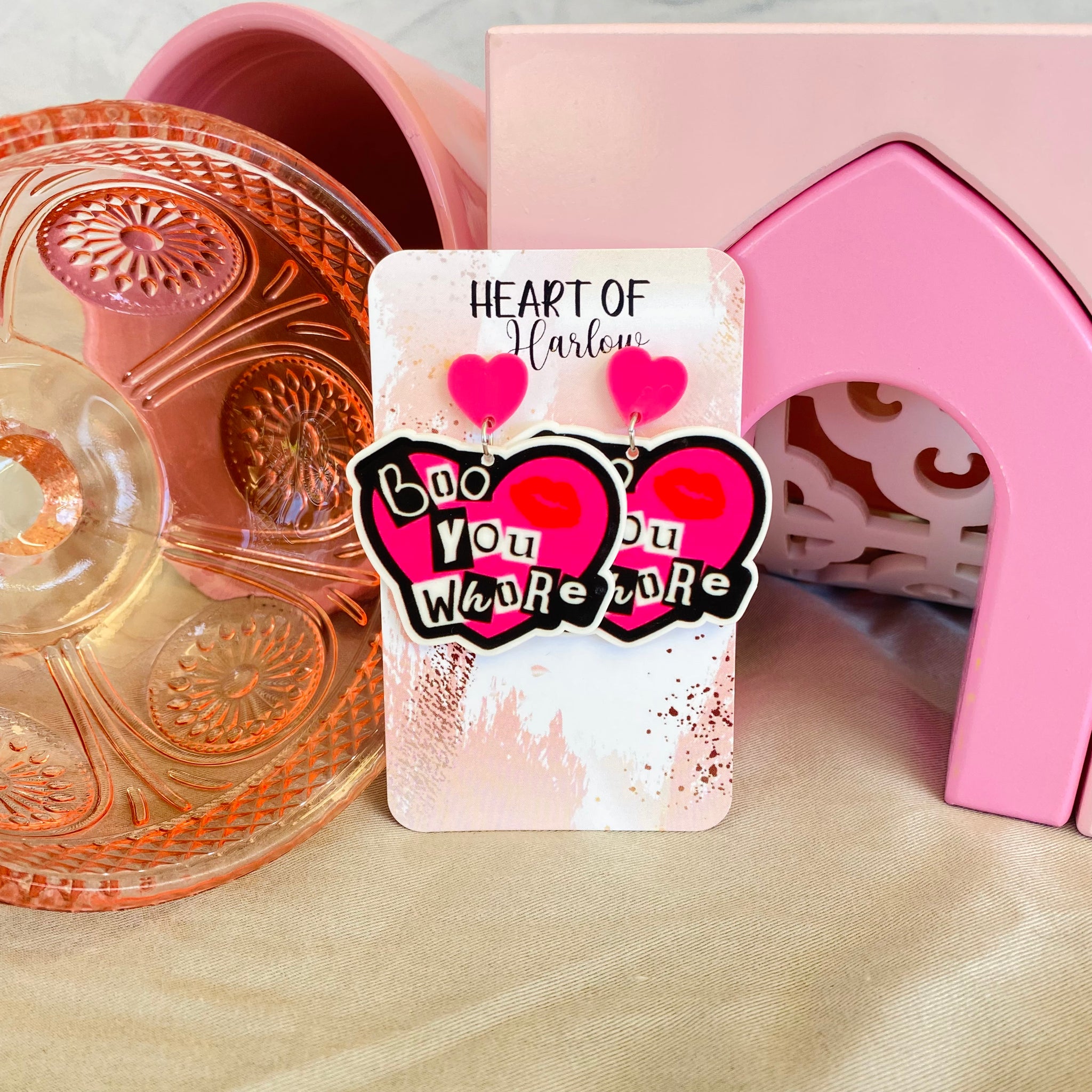 Boo You Dangle Earrings