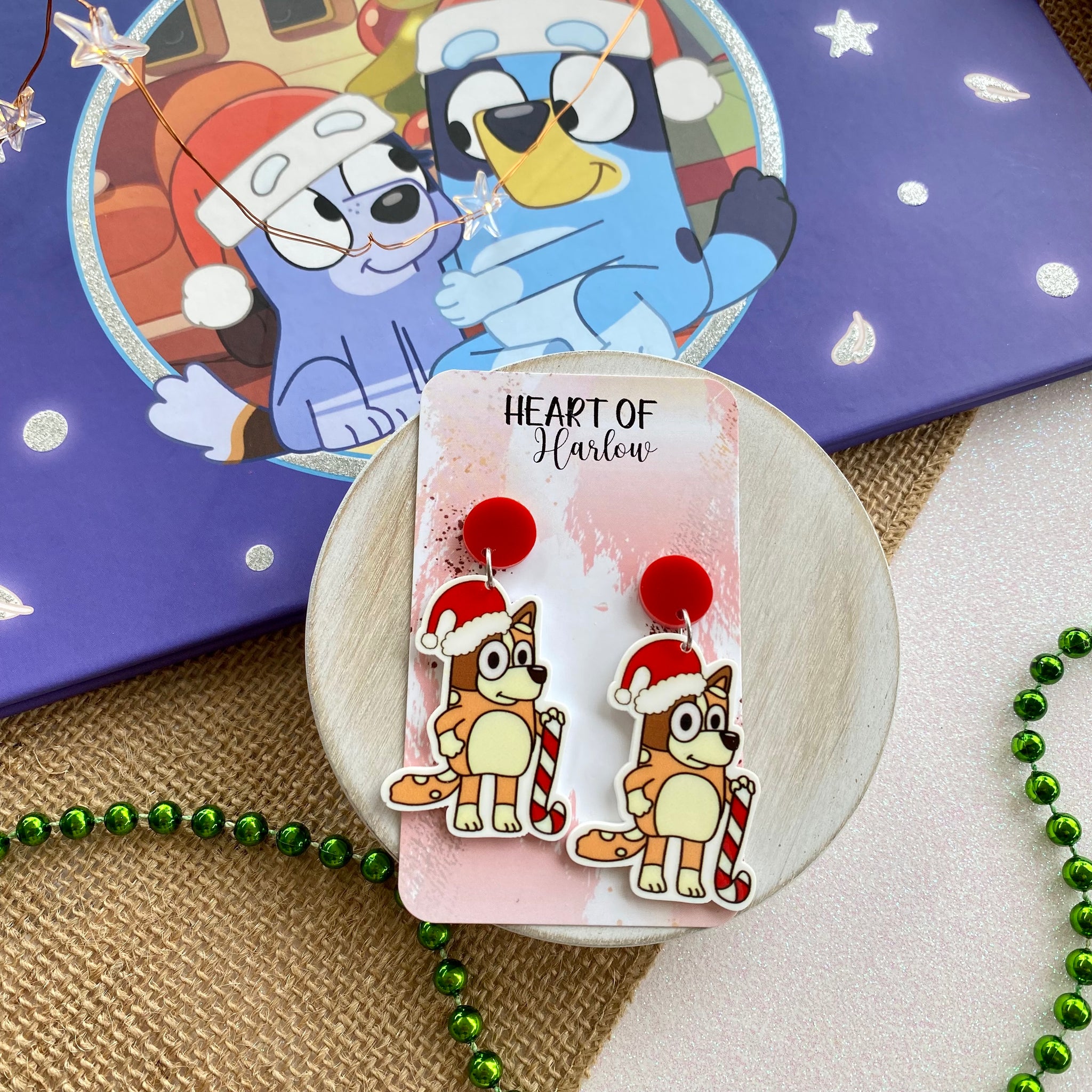 Christmas Chilli Dangle Earrings