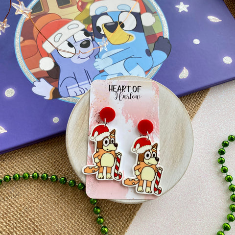 Christmas Chilli Dangle Earrings