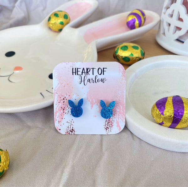 Easter Bunny Head Studs