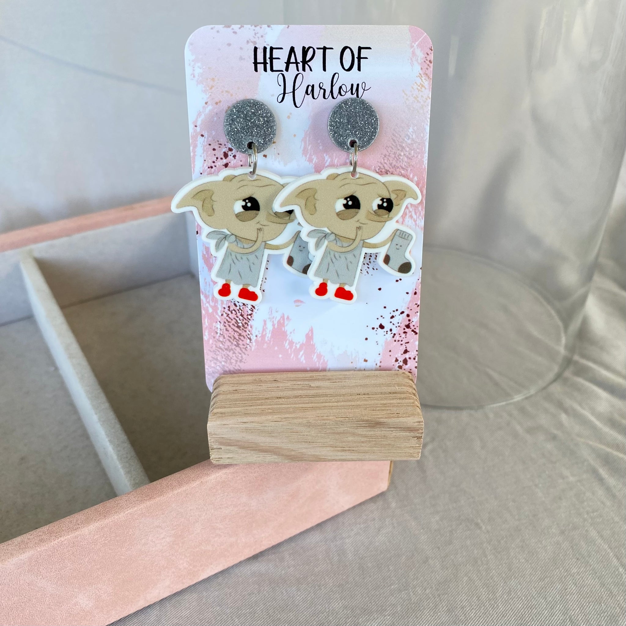 Dobby Dangle Earrings