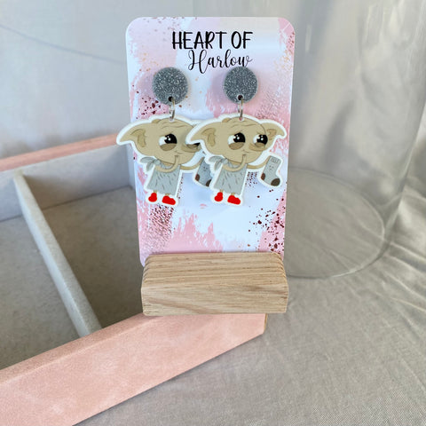 Dobby Dangle Earrings