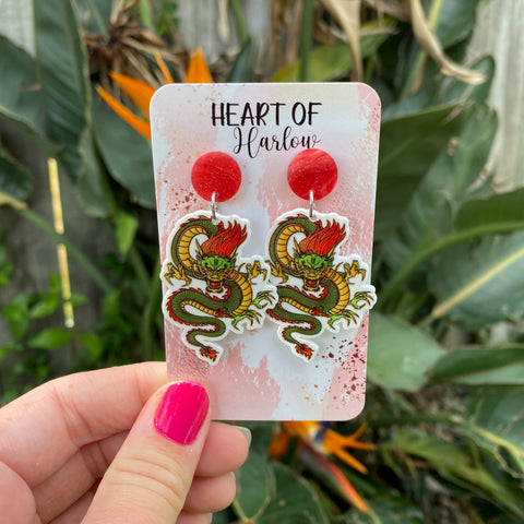 Shenron Dangle Earrings