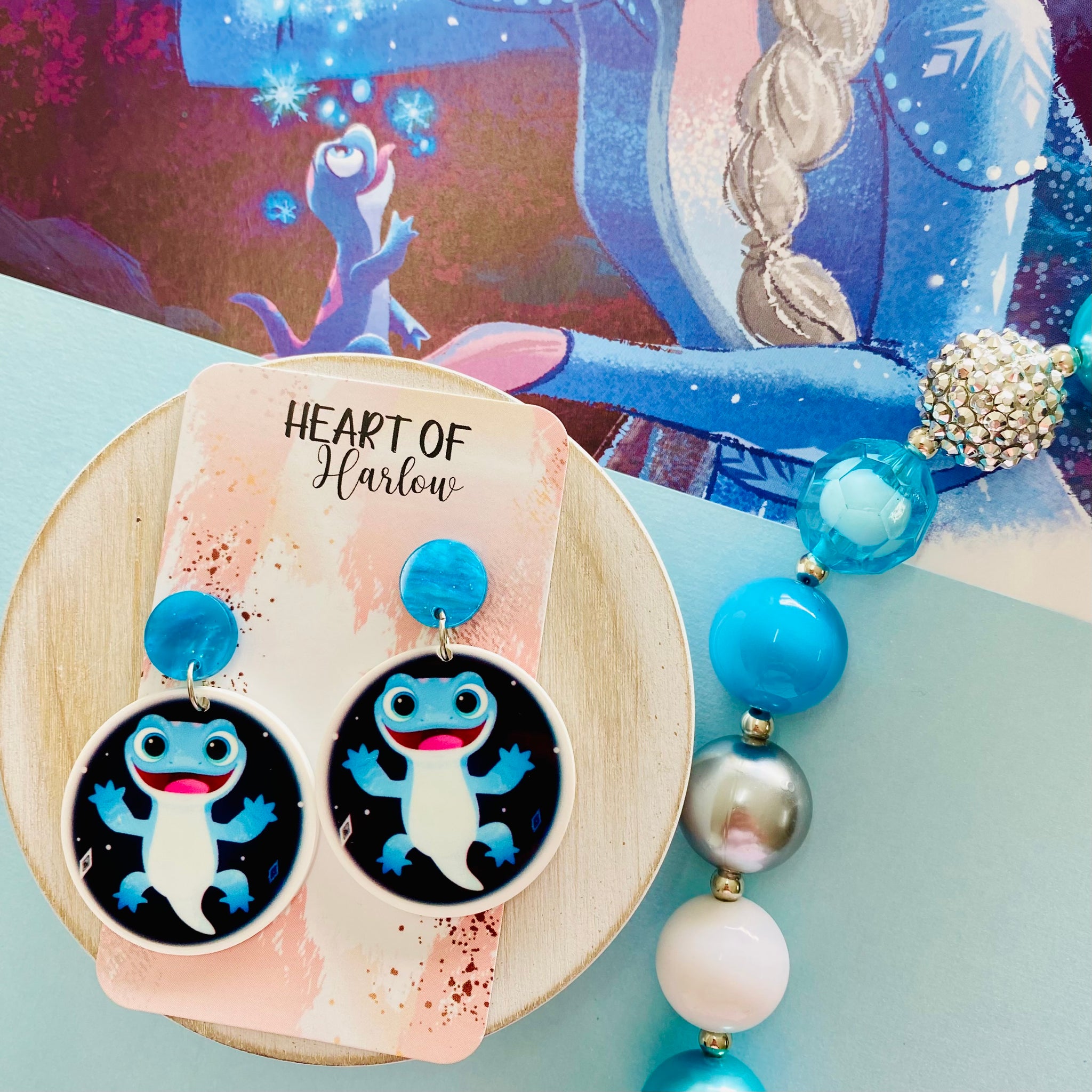 Frozen II Bruni Dangle Earrings