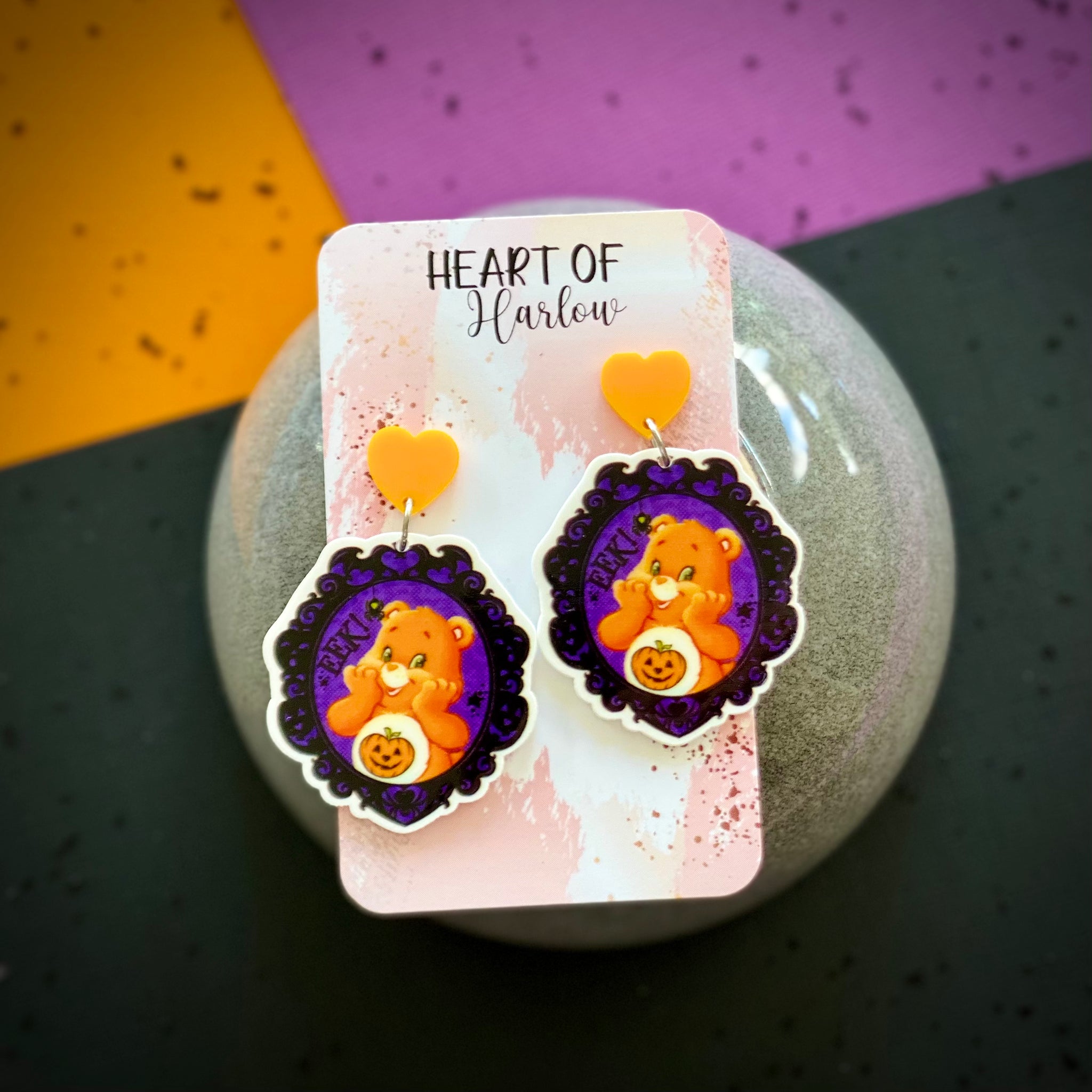 Scarebear Dangle Earrings