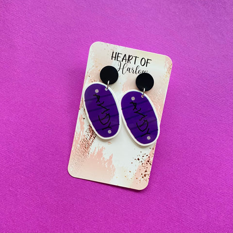 Andy Foot Dangle Earrings