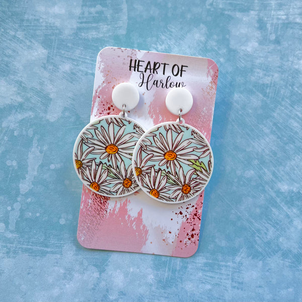 Daisy Dangle Earrings