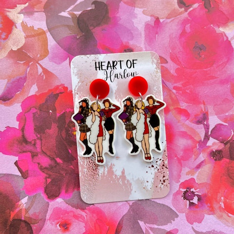 Clueless Dangle Earrings