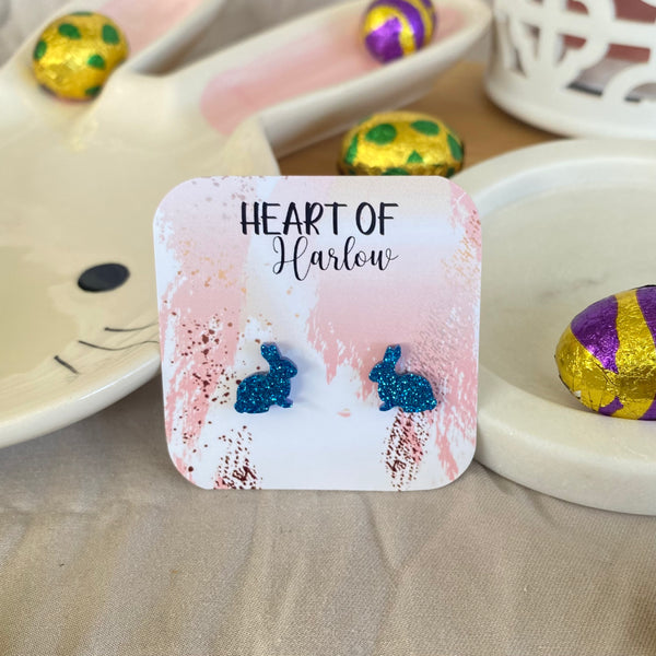 Easter Bunny Studs
