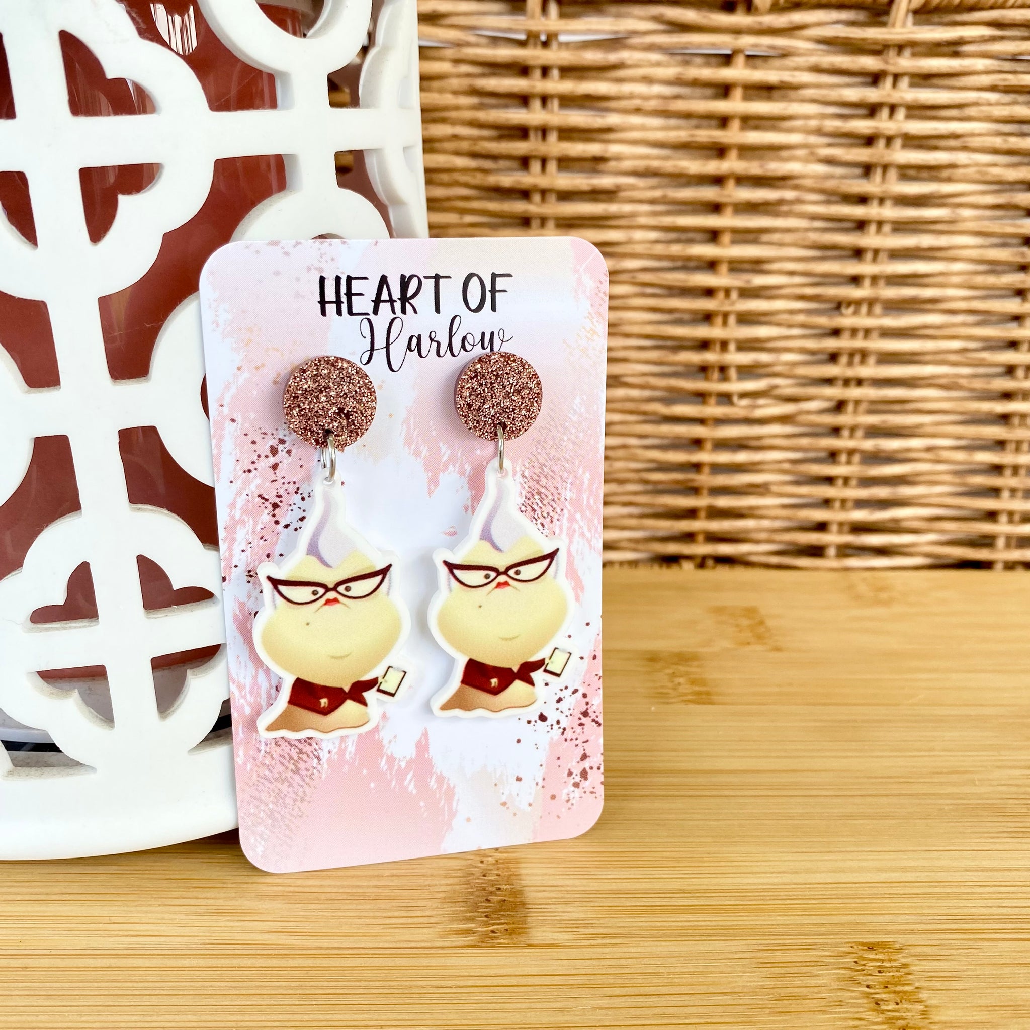 Monsters, Inc. Roz Dangle Earrings