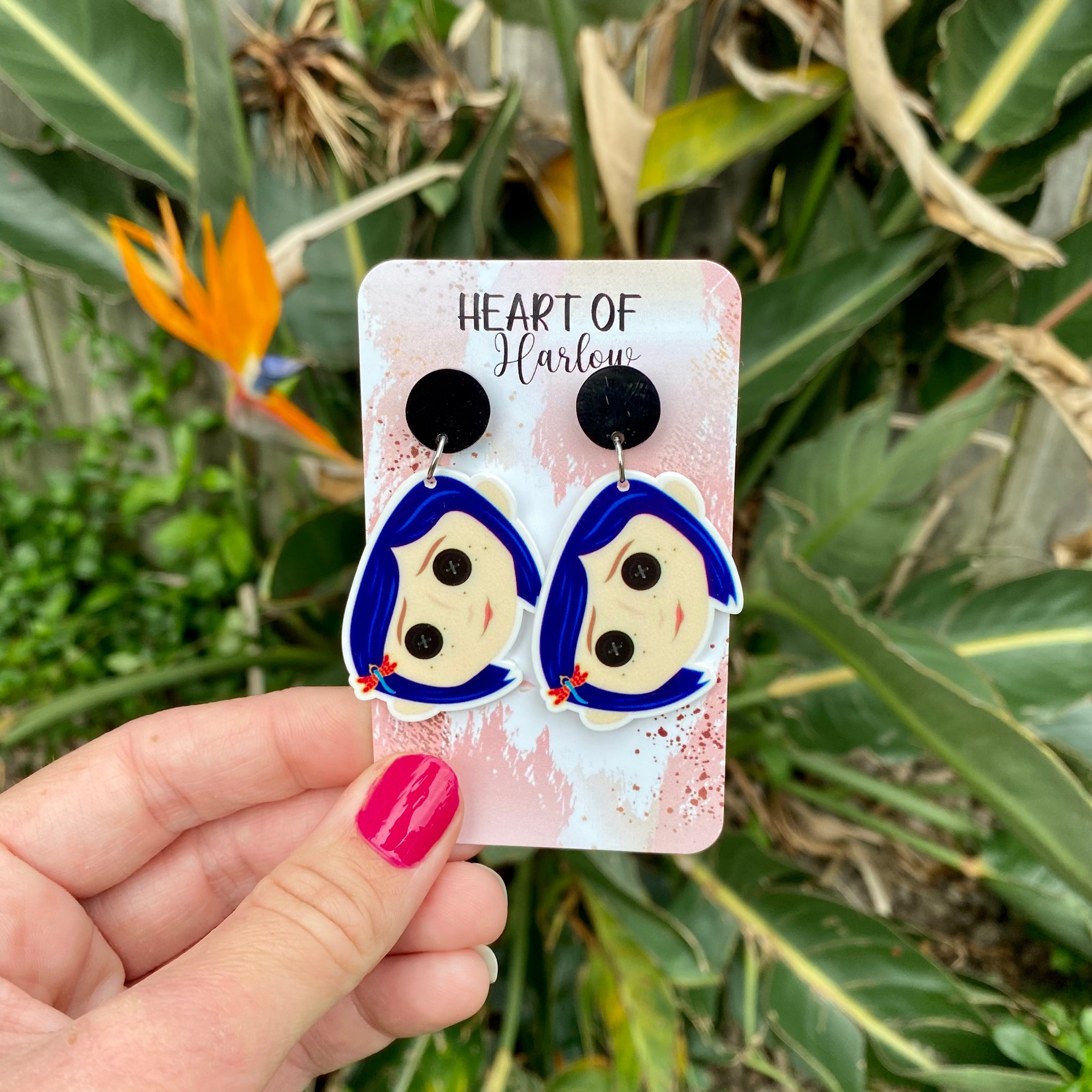 Coralline Dangle Earrings