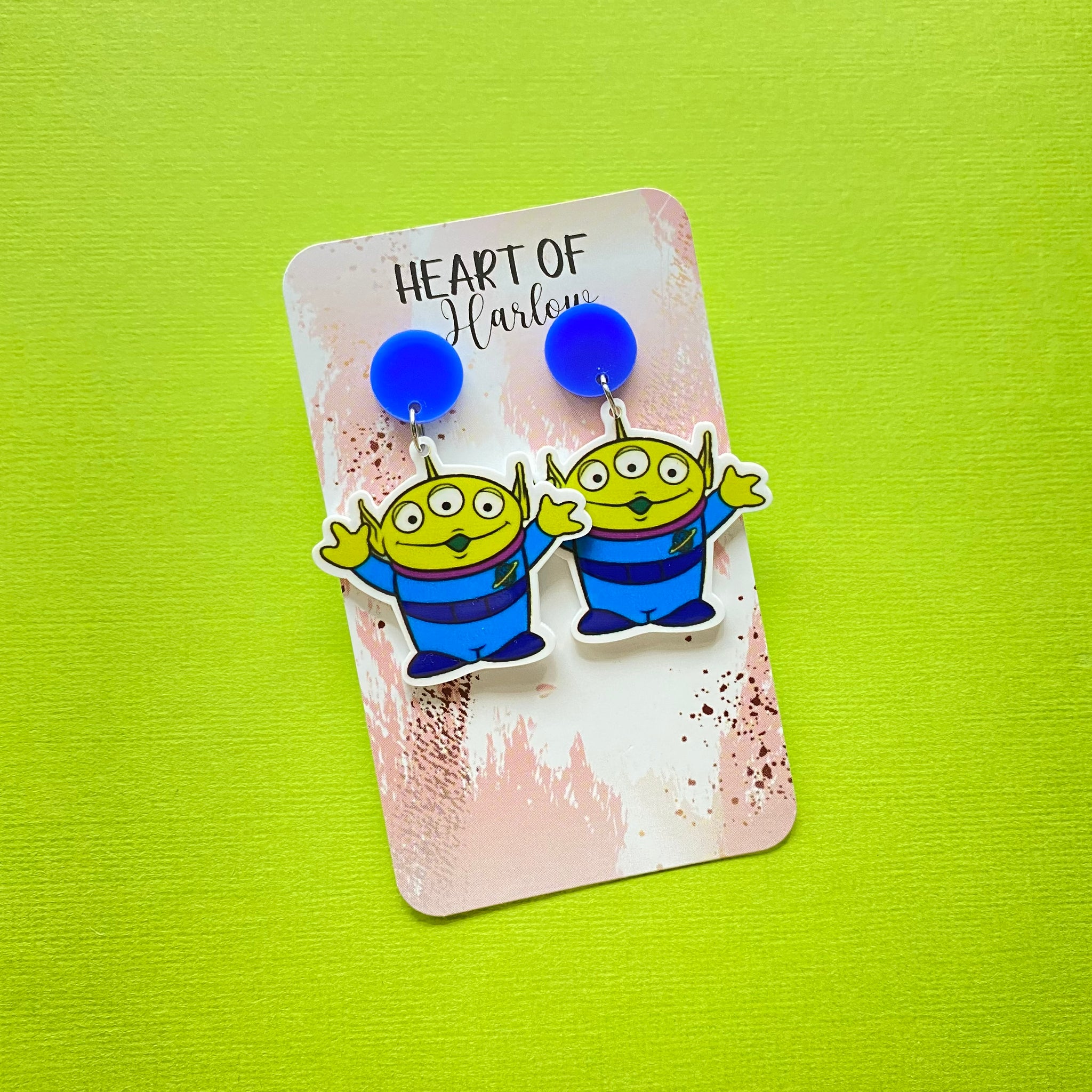 Alien Version 1 Dangle Earrings