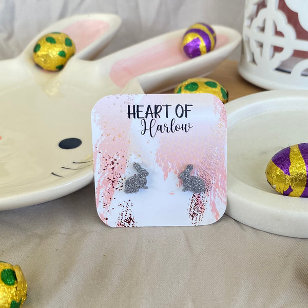 Easter Bunny Studs