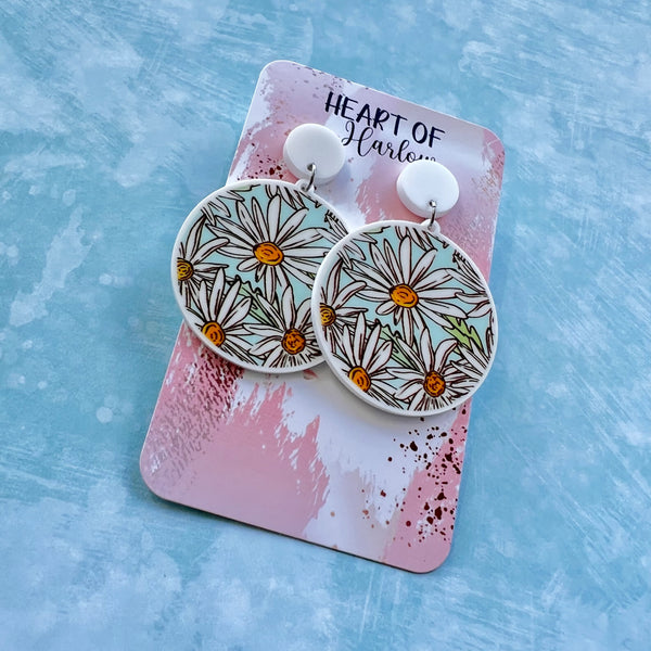 Daisy Dangle Earrings