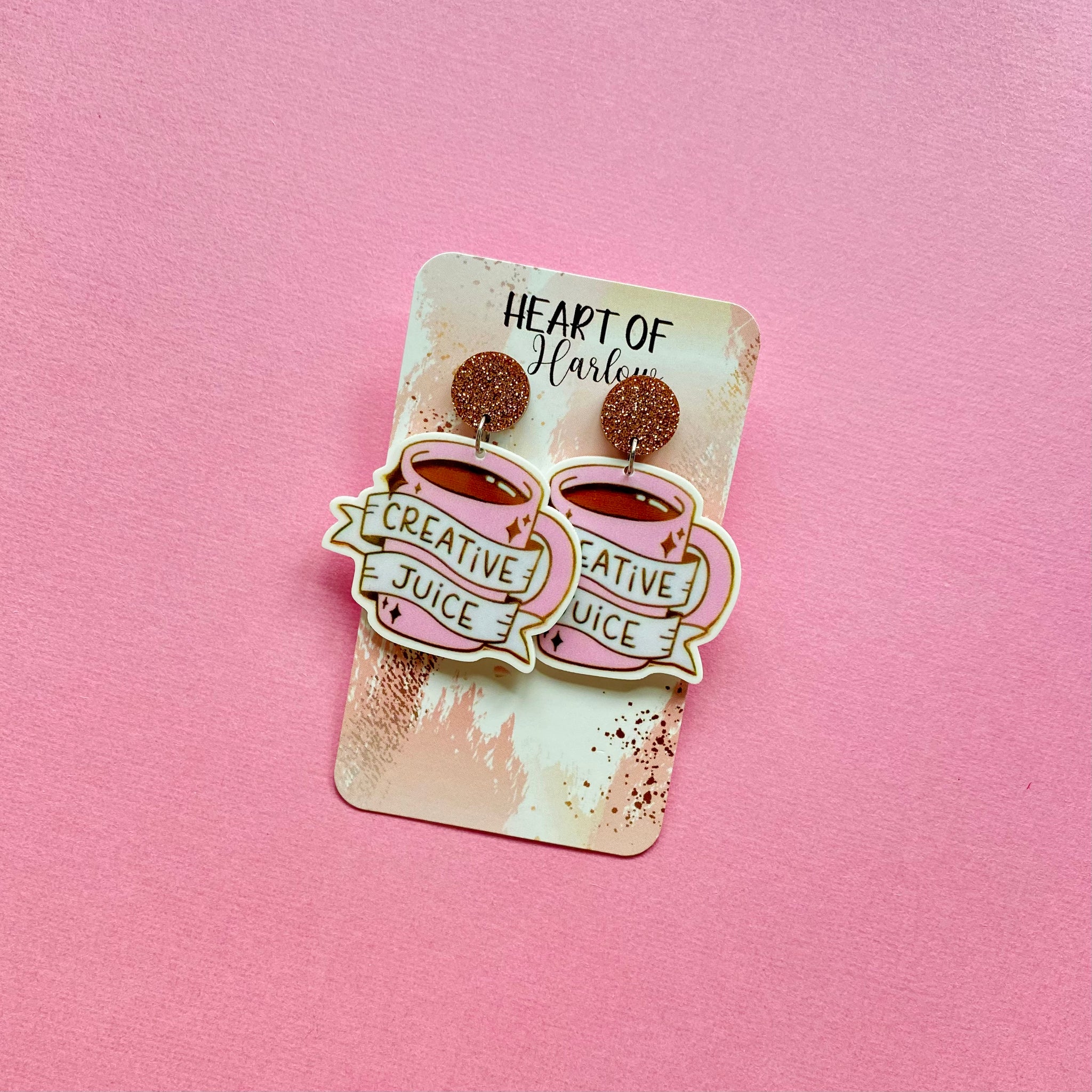 Creative Juice Dangle Earrings