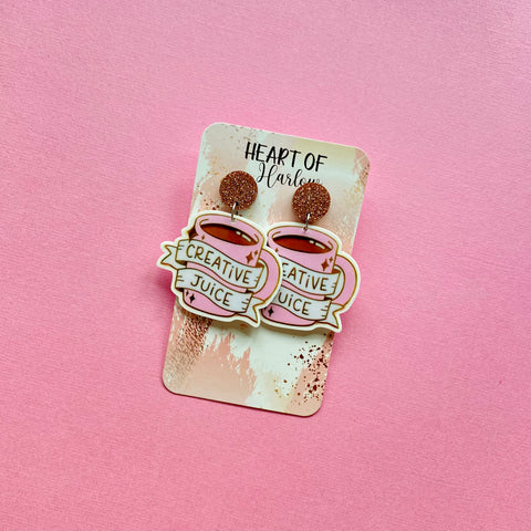 Creative Juice Dangle Earrings
