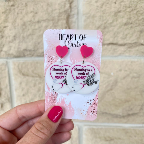 Work of Heart Dangle Earrings